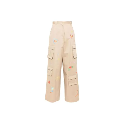 Mira Mikati 베이지 여성 카고 바지