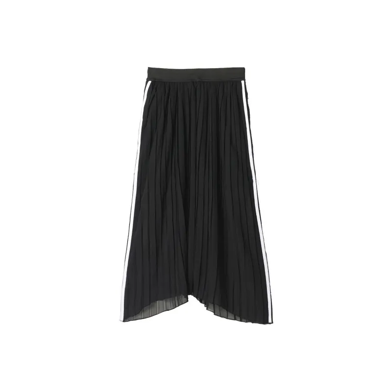 Adidas Originals Casual Long Skirts Women's Black-0