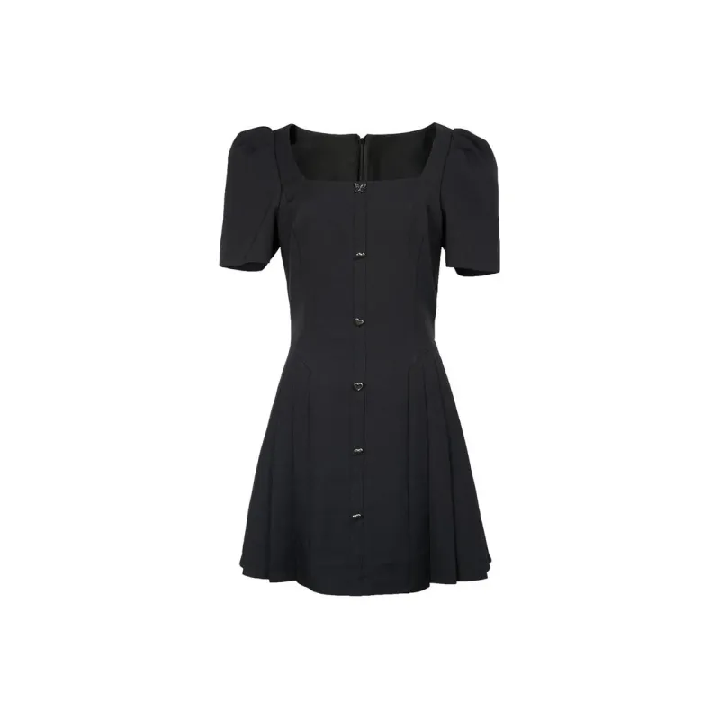 3COLOUR Short-Sleeved Dresses Women's Black-0