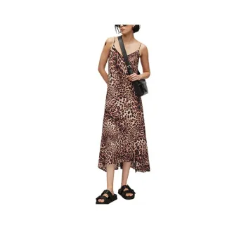 ALLSAINTS Slip Dresses Women's Brown