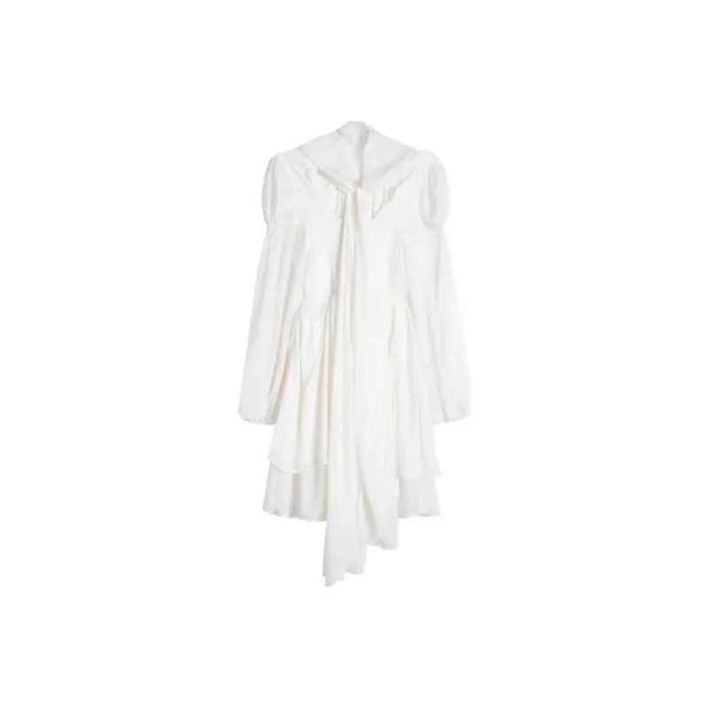 ARIADNAW STUDIO Long Sleeved Dresses Women's Apricot-0