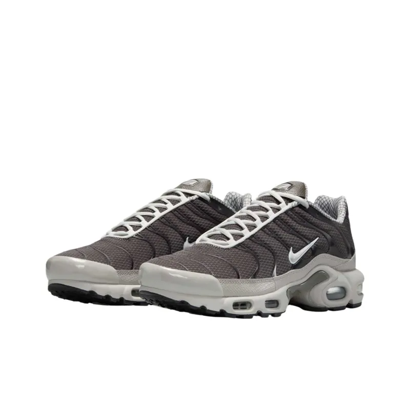 Nike Air Max Plus Anti Slip Wear Resistant Low Top Casual Running Shoes Men's Gray-2
