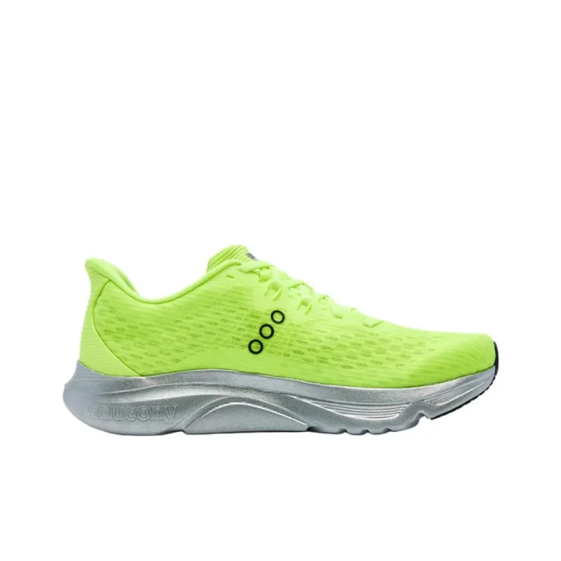 Saucony Kinvara16 Anti Slip Wear Resistant Low Top Running Shoes Unisex Yellow-1