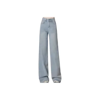 LCEVHZ'S Jeans Women's Light Blue