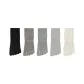 Black-Dark Gray-Teal-Light Gray-White