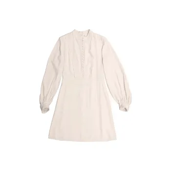 Chloe Long Sleeved Dress Women's White