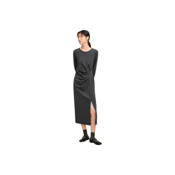 Orange Desire Long Sleeved Dresses Women's Dark Gray
