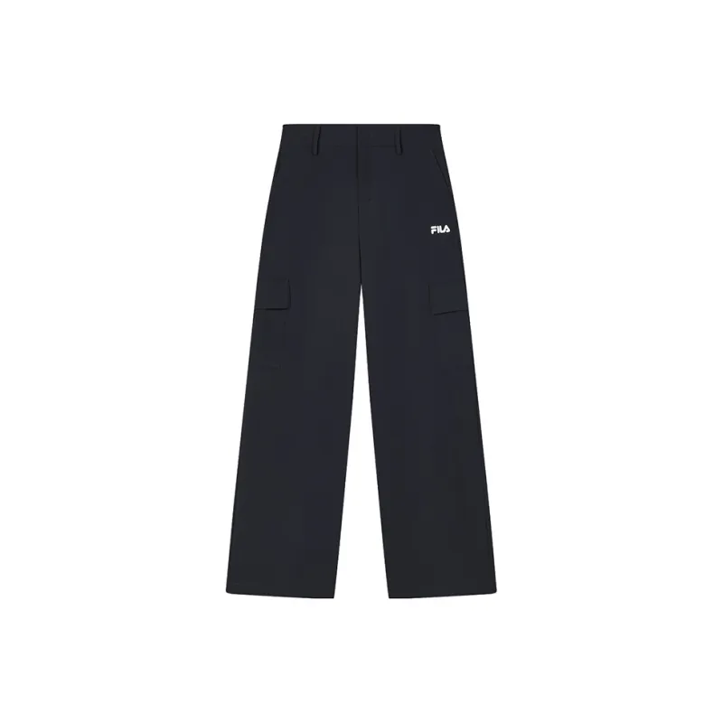 FILA Knitted Sweatpants Women's Legend Blue-0
