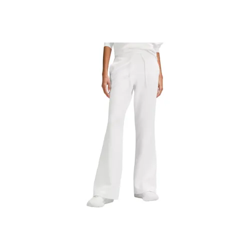 Lululemon TexturedHigh Rise Knitted Sweatpants 32' Women's White