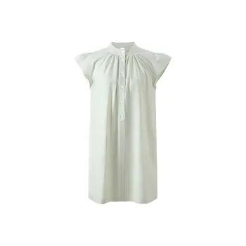DOKZB Short Sleeved Dress Women's Mint Green