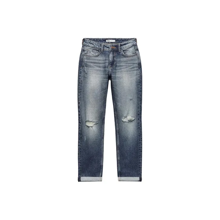 ZARA Jeans Women's Medium Blue-0