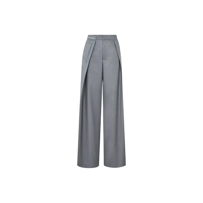 ANN ANDELMAN Suit Trouser Women's Gray-0