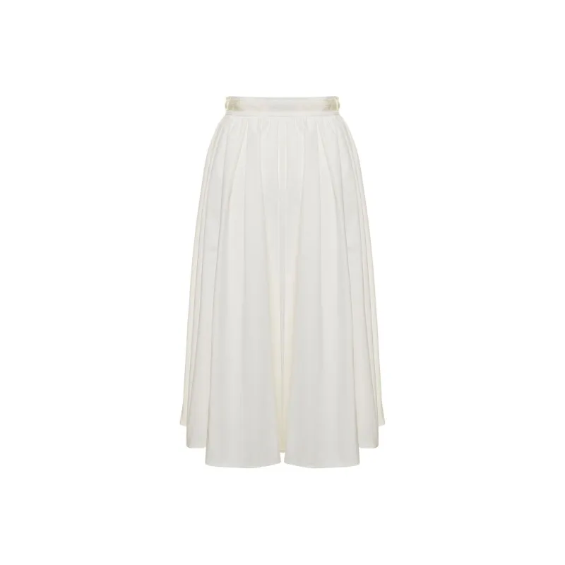 Moncler Casual Long Skirts Women's White-0