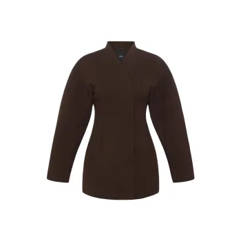 Entire Studios X Khy Long-Sleeved Dresses Women's Cinder/Coal Ash Color