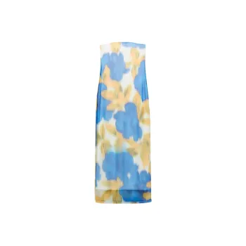 ZARA Sleeveless Dress Women's Orange