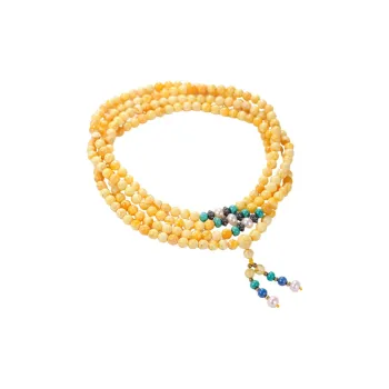 S&A Amber Beeswax Bracelets Women's