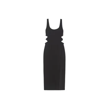 Self portrait Sleeveless Dress Women's Classic Black