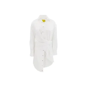 MARQUES ' ALMEIDA Draped Wrap Shirtdress