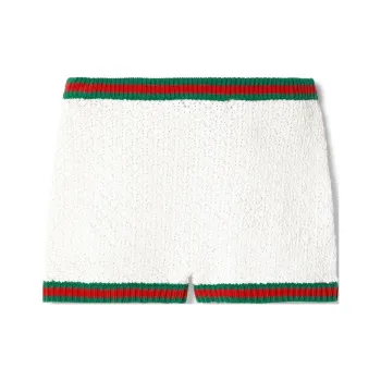 GUCCI Lace Shorts 'White'