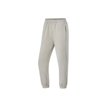 LiNing Fitness Series Knitted Sports Pants Women's Rock Ridge Gray