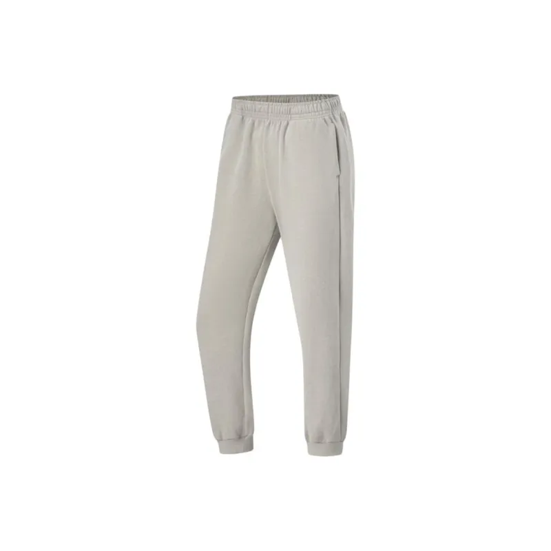 LiNing Fitness Series Knitted Sports Pants Women's Rock Ridge Gray-0