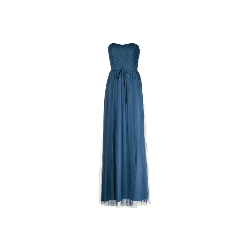 Marchesa Notte Strapless Tulle Gown-0