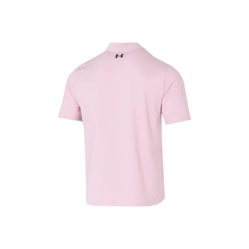 Under Armour Polo Shirt Men's Pink-1