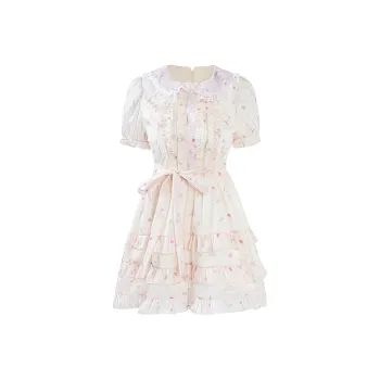JOSR Short Sleeved Dresses Women's Print