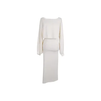 PAIN OR PLEASURE Long Sleeved Dresses Women's Ecru