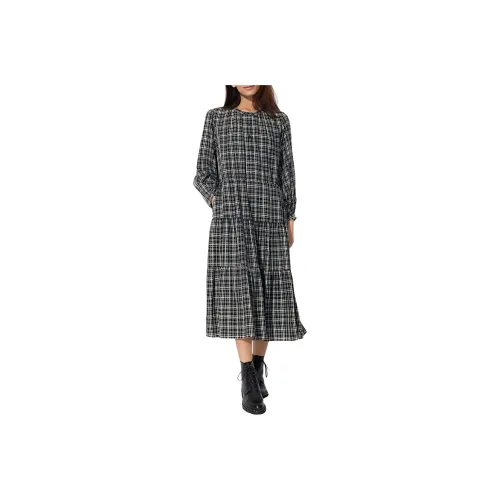 UNIQLO Long Sleeved Dress Women's Dark Gray
