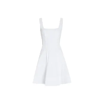 Staud Sleeveless Dress Women's White