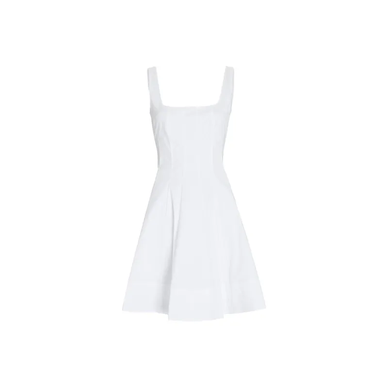 Staud Sleeveless Dress Women's White-0