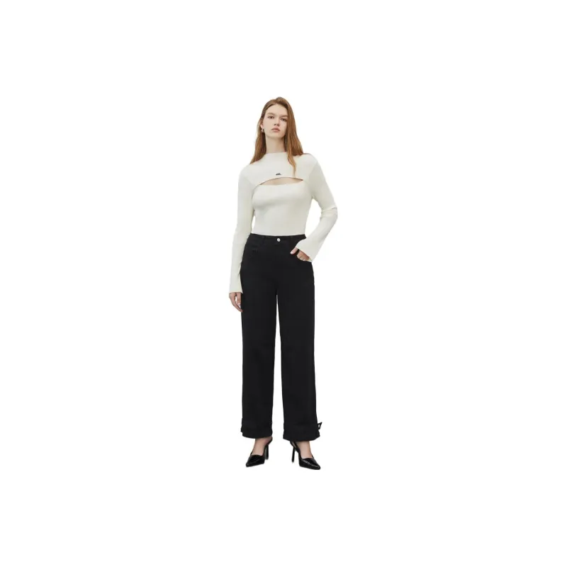 ELLE Jeans Women's Denim Black-0