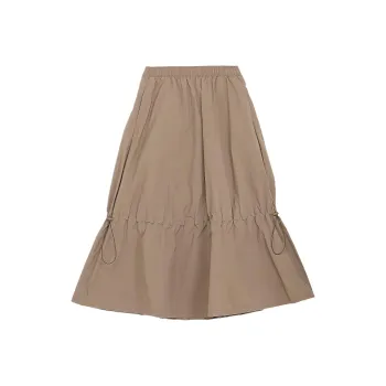 PUMA SUMMER PACK Knit Long Skirt Women's Velvet Moss