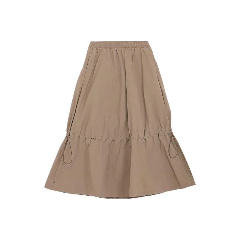 PUMA SUMMER PACK Knit Long Skirt Women's Velvet Moss-0