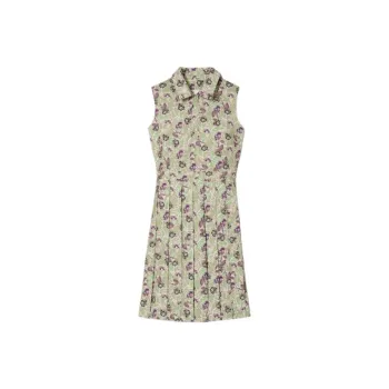 TORY BURCH SS24 Sleeveless Dress Women's Multicolor