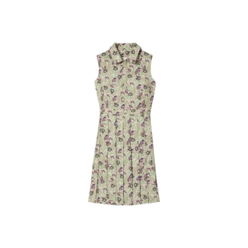 TORY BURCH SS24 Sleeveless Dress Women's Multicolor-0