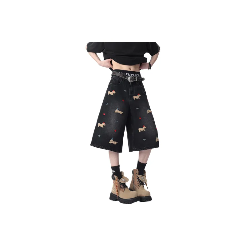 Zomuros Denim Shorts Unisex-4