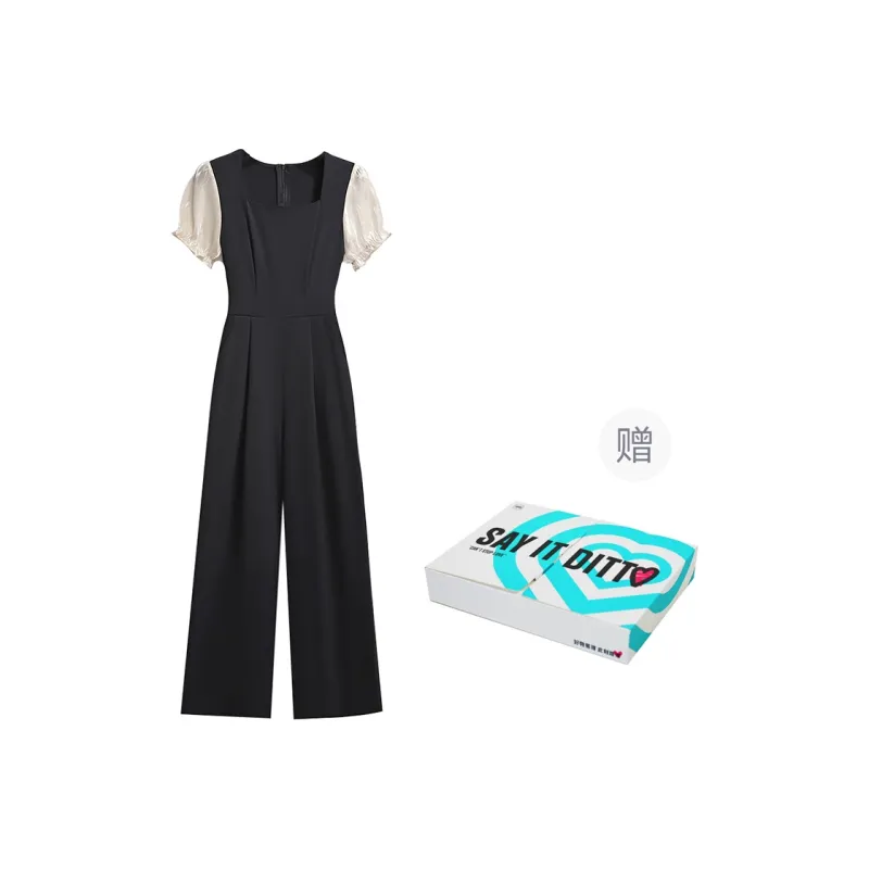 Yvetteclassic Jumpsuit Women's Black-2