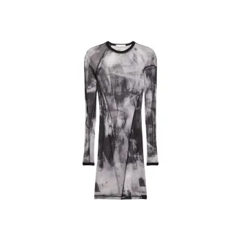 Helmut Lang Scribble Dress