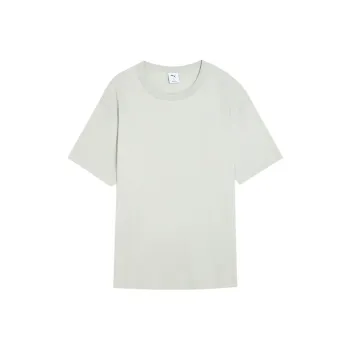 PUMA T Shirts Unisex Light Gray