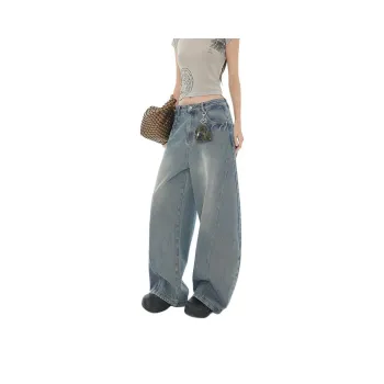Kele Coco Jeans Unisex Vintage Blue