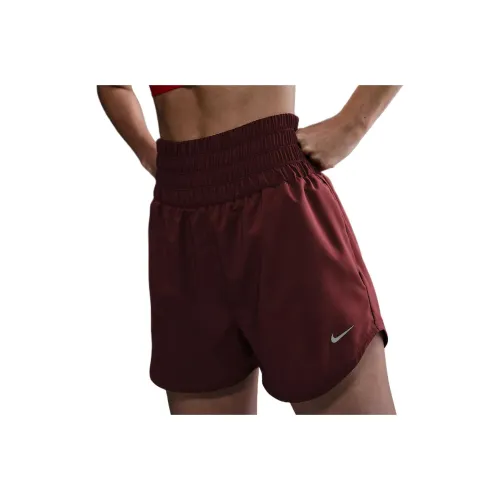 Nike One Women's Dri FIT Ultra preschool Waisted 3' Brief Lined Shorts