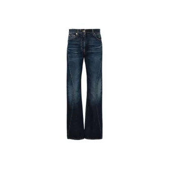 Ferragamo Whiskered Straight leg Jeans