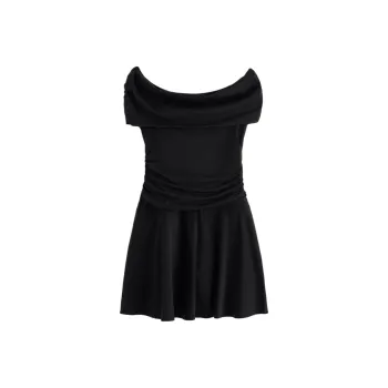 Abercrombie＆Fitch Short Sleeved Dress Women's Black