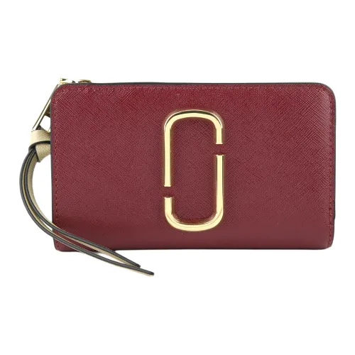 big messengerS Cow Leather Wallet Women's Red & LEGO