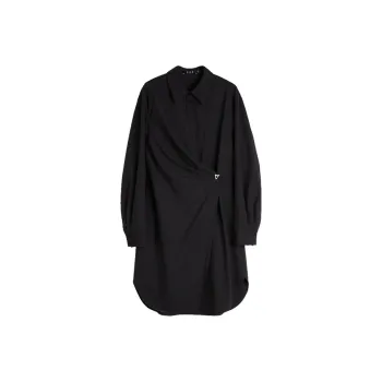 ELLE Long Sleeved Dresses Women's Black