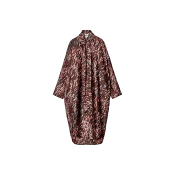 COS x KELISI·PEILANI LIANMINGKUAN Long-Sleeved Dresses Women's Burgundy