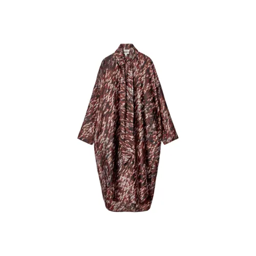 COS x KELISI·PEILANI LIANMINGKUAN Long-Sleeved Dresses Women's Burgundy