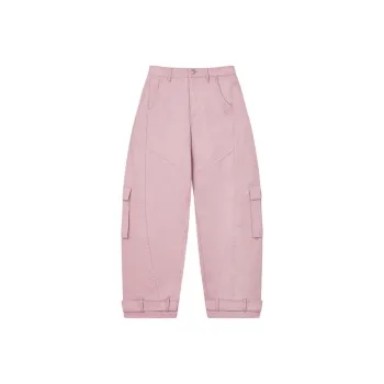 FILA ORIGINALE Cargo Pants Women's Dark Cherry Blossom Pink